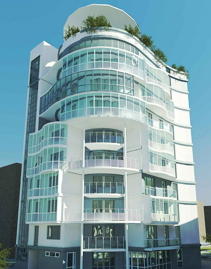 После реконструкции водонапорной башни на ул.Батурина в ней будет 18 квартир (фото, видео)