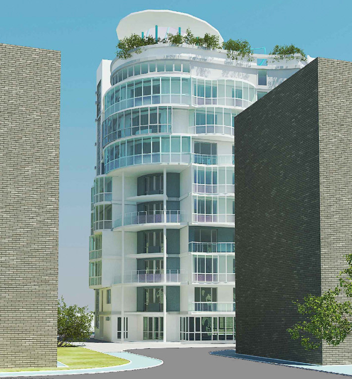 После реконструкции водонапорной башни на ул.Батурина в ней будет 18 квартир (фото, видео)