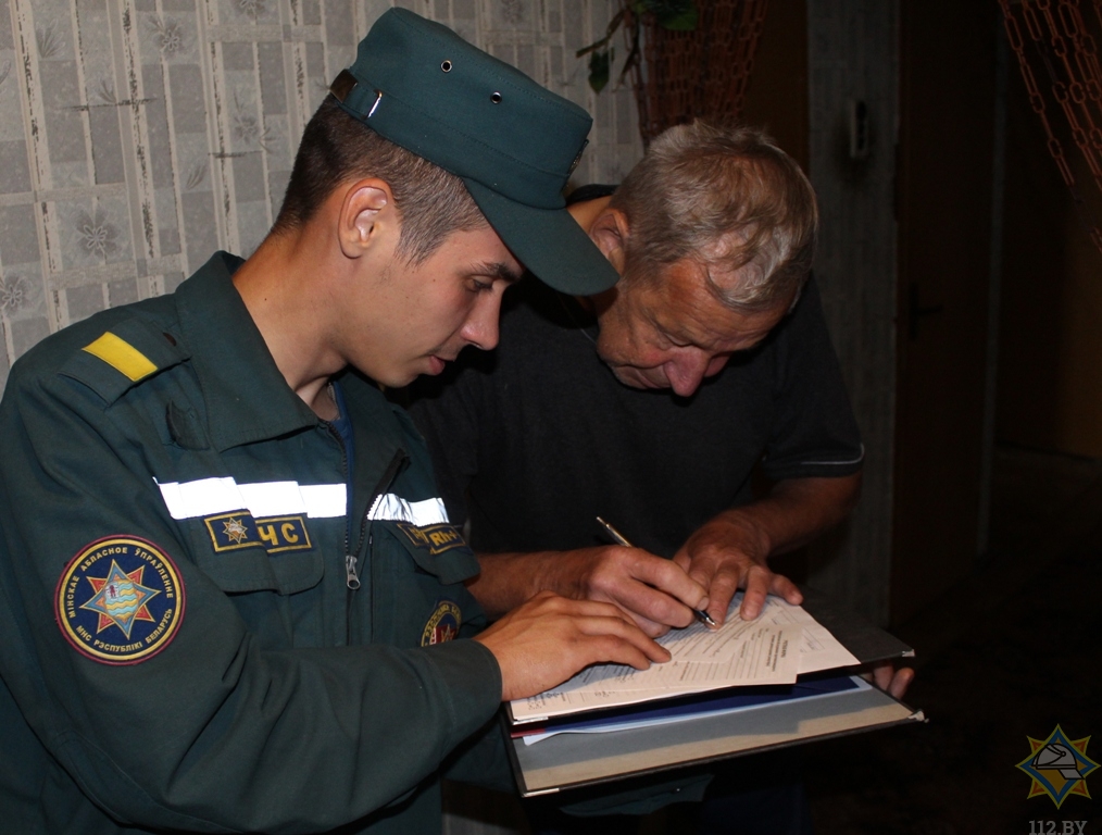 В Борисове продолжается проверка на соблюдение правил пожарной безопасности