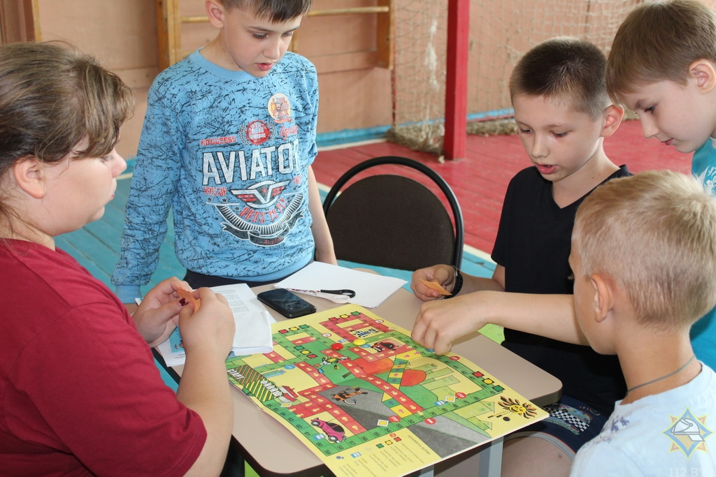 В Борисове прошел деткий праздник безопасности