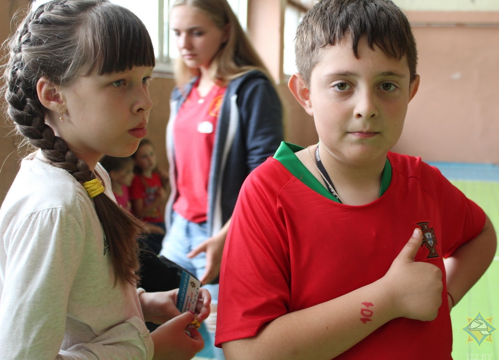 В Борисове прошел деткий праздник безопасности