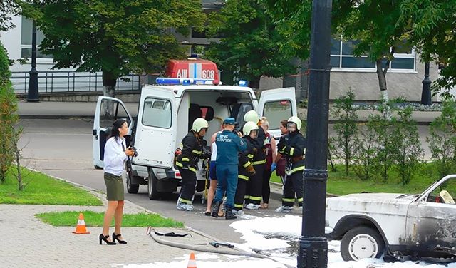 В Борисове состоялся праздник ко Дню пожарной службы