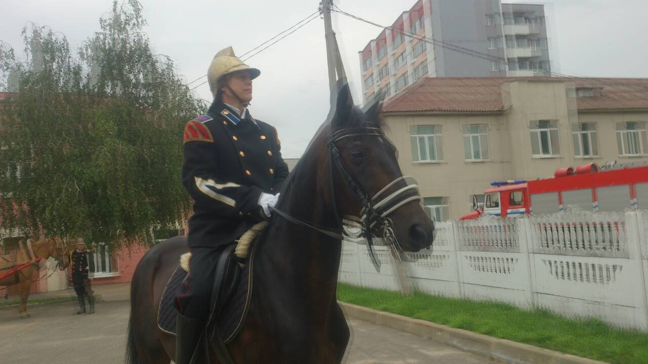 В Борисове состоялся праздник ко Дню пожарной службы
