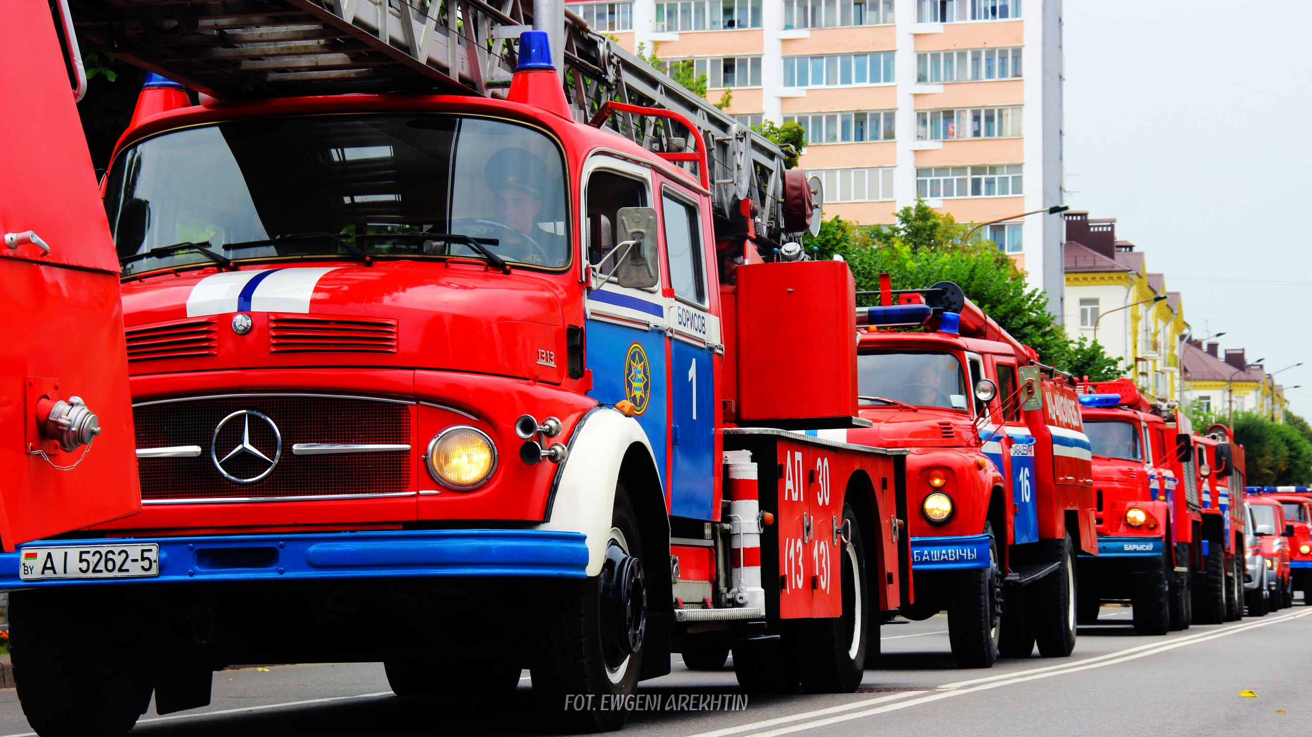 В Борисове состоялся праздник ко Дню пожарной службы