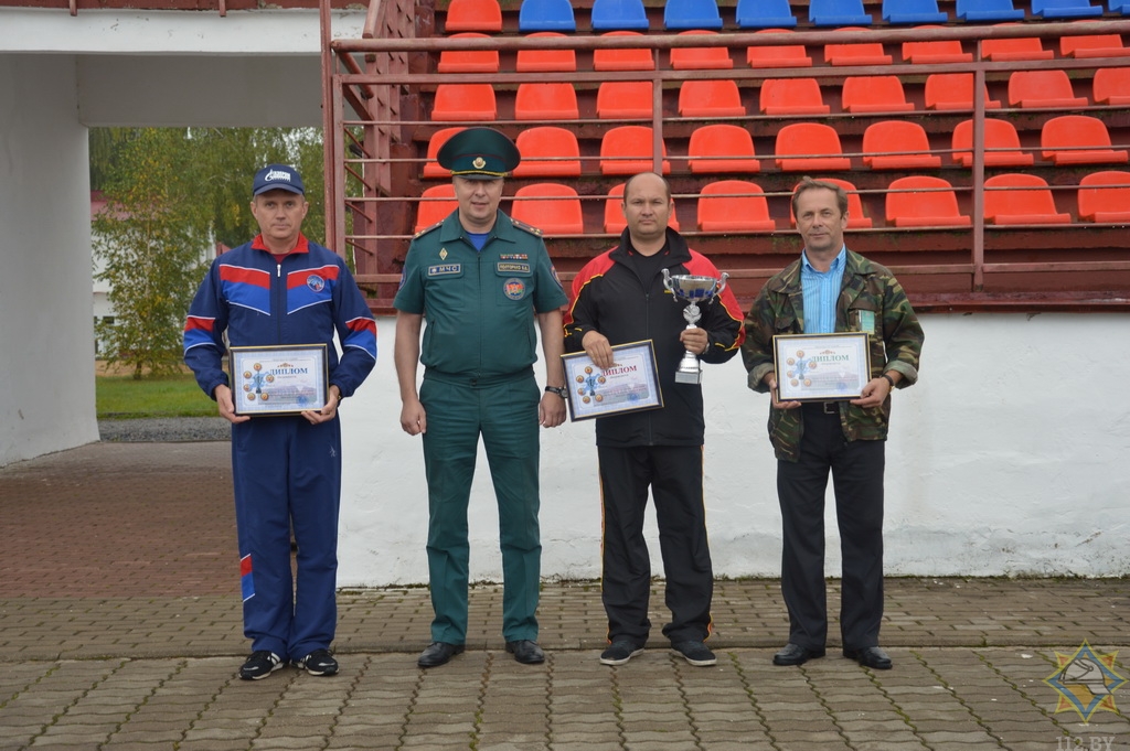 Пожарная дружина Борисовского КХП завоевала областное "серебро"