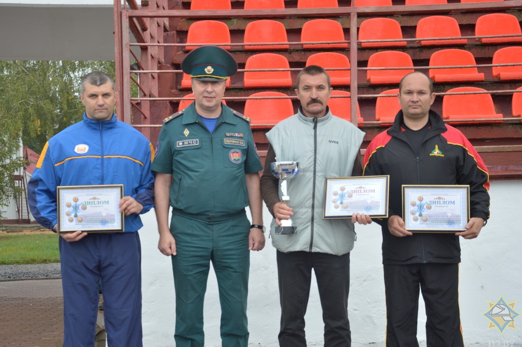 Пожарная дружина Борисовского КХП завоевала областное "серебро"