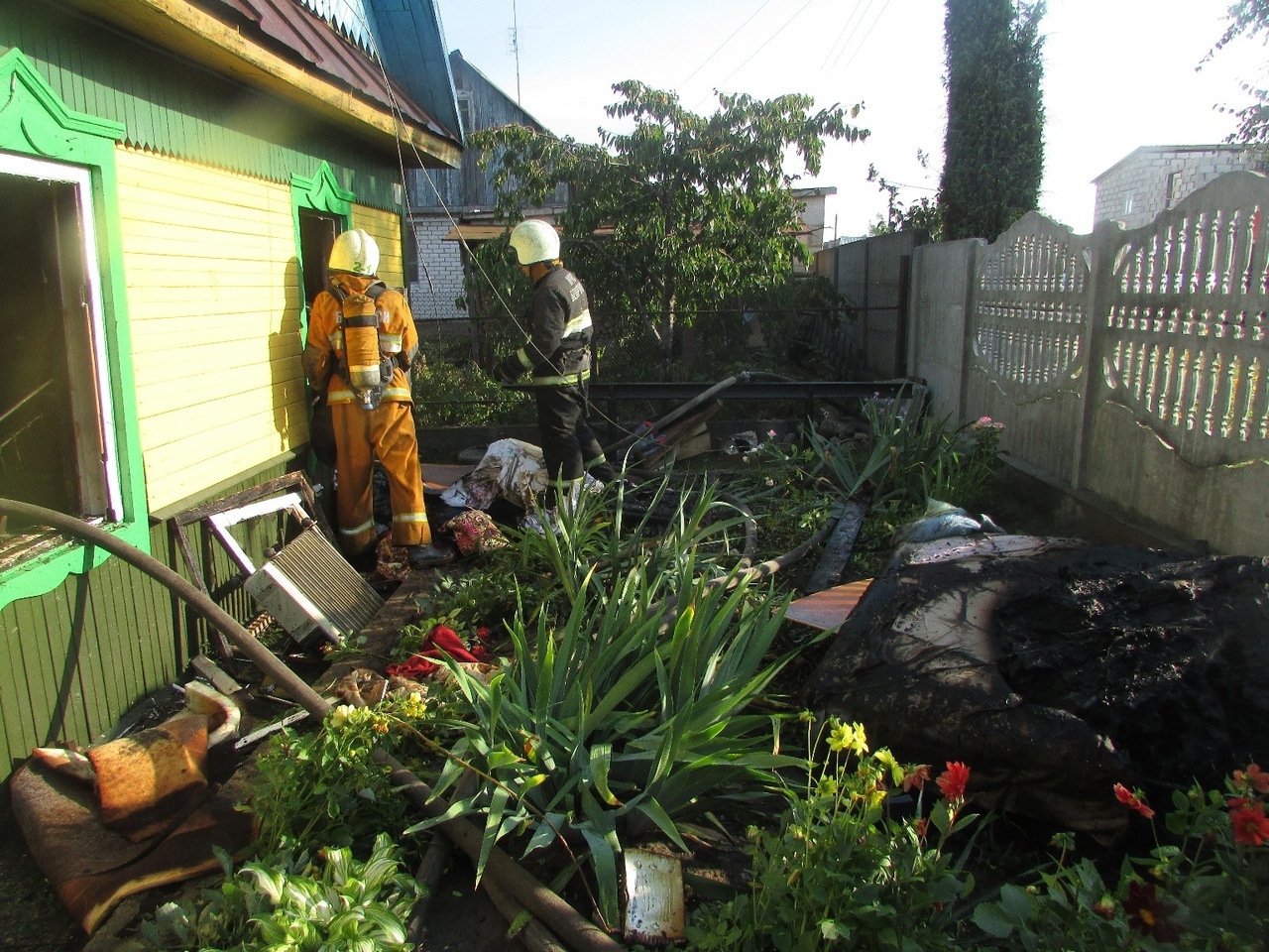 В выходные в Борисовском районе на пожарах погибли 3 человека