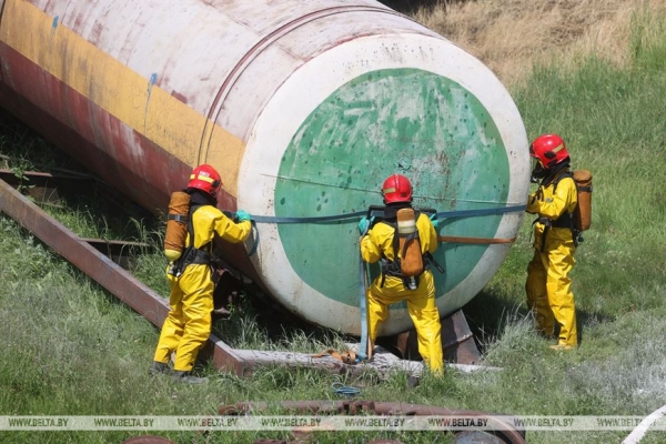 Тактико-специальные учения прошли в Борисовском районе Тактико-специальные учения прошли в Борисовском районе