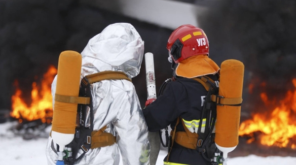 Тактико-специальные занятия для курсантов МЧС России прошли под Борисовом Тактико-специальные занятия для курсантов МЧС России прошли под Борисовом