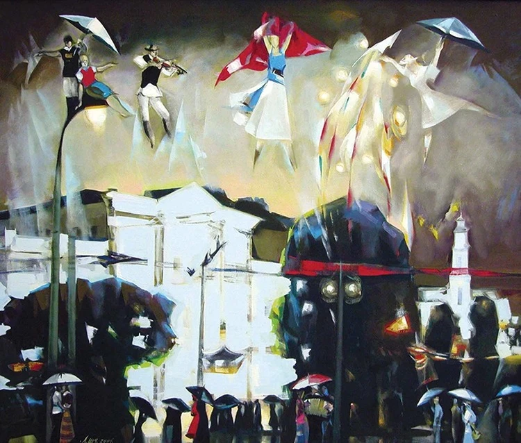 Леанід Шчамялёў — мастак з вялікай Беларускай літары