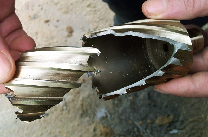 сверло корончатое